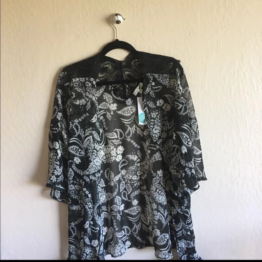 Nine Britton Marza Long Summer kimono stitch fix